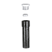 Ground socket for  48 mm tubular post | Tightening ring
